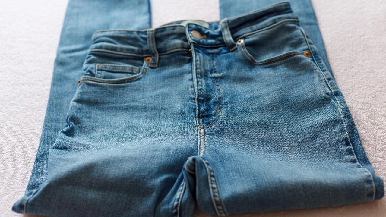 High-waisted skinny jeans H&M - Light denim blue - Size 36 - Very good condition – photo 7